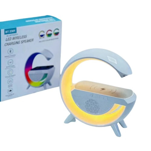 Digital Led Wireless Charger Speaker